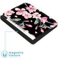 imoshion Design Slim Hard Case Sleepcover für das Amazon Kindle (2024) / Amazon Kindle (2022) 11th gen - Blossom