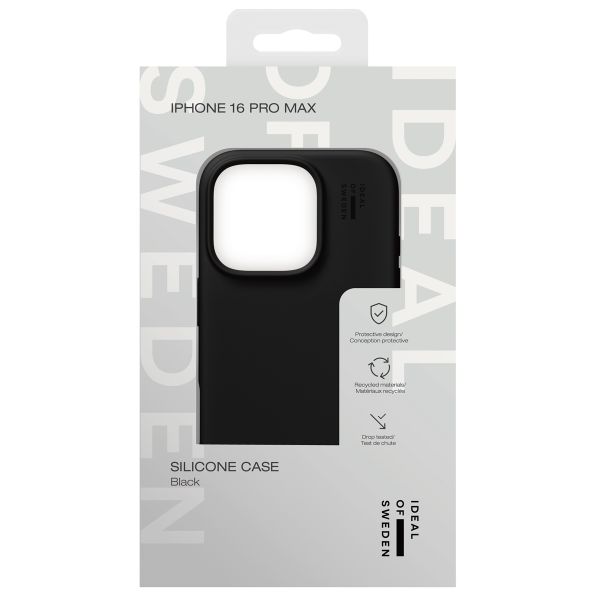 iDeal of Sweden Silikon Case für das Apple iPhone 16 Pro Max - Black