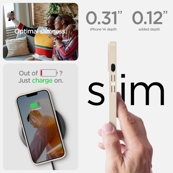 Spigen Ultra Hybrid™ Case für das iPhone 14 Plus - Beige