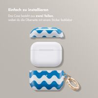 Selencia Vivid Case Apple AirPods 3 - Wave Vibes Classic Blue