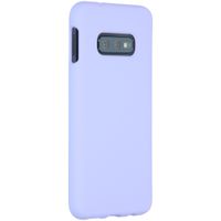 Accezz Liquid Silikoncase Samsung Galaxy S10e - Violett