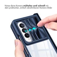 imoshion Back Cover mit Kameraschieber Samsung Galaxy Z Fold 4 - Dunkelblau