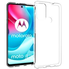 Accezz Clear TPU Backcover Motorola Moto G60s - Transparent