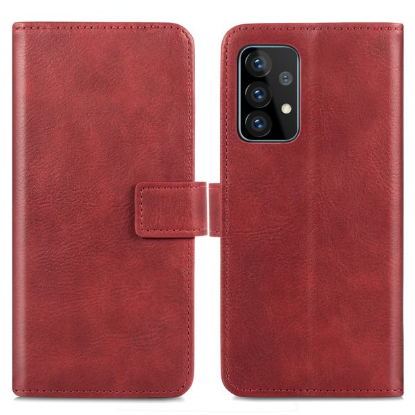 imoshion Luxuriöse Klapphülle Samsung Galaxy A72 - Rot