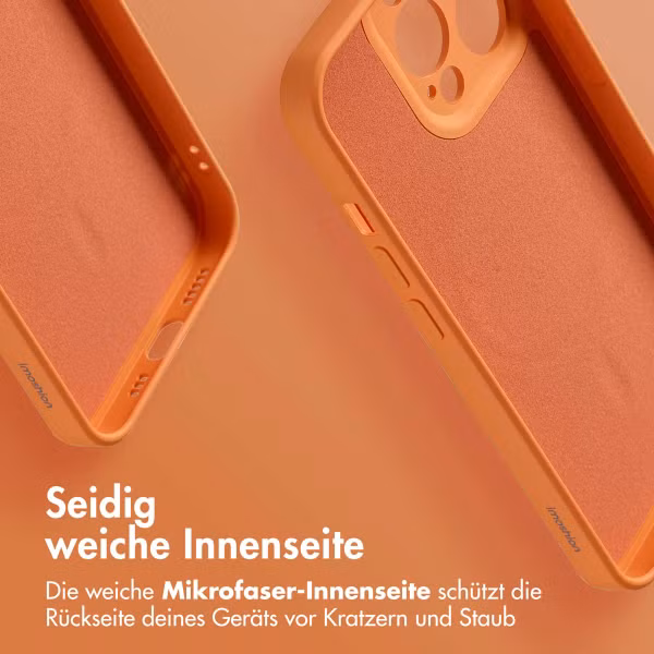 imoshion Color Back Cover mit MagSafe Apple iPhone 13 Pro - Neon Orange