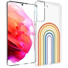 imoshion Design Hülle für das Samsung Galaxy S21 FE - Rainbow