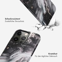 Selencia Vivid Back Cover Apple iPhone 13 Pro - Chic Marble Black