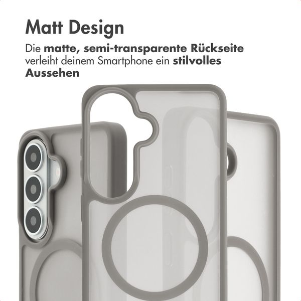 imoshion Color Guard Back Cover mit MagSafe Samsung Galaxy S26 - Grau