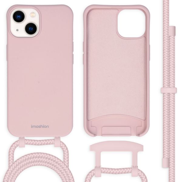 imoshion Color Backcover mit abtrennbarem Band für das iPhone 14 - Rosa