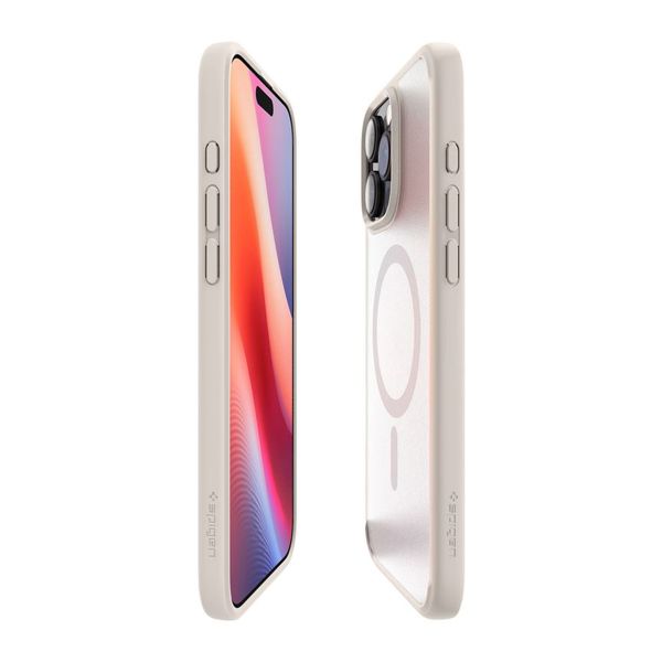 Spigen Ultra Hybrid Backcover MagSafe Apple iPhone 16 Pro Max - Frost Natural Titanium