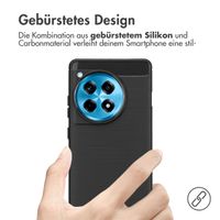 imoshion Brushed Back Cover OnePlus 12R - Schwarz
