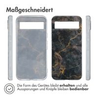 imoshion Design Hülle Google Pixel 8a - Black Marble