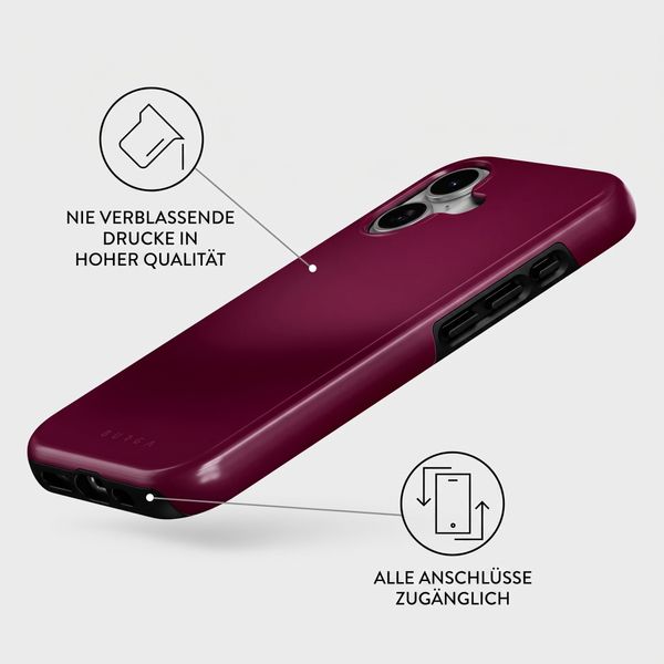 Burga Tough Back Cover MagSafe Apple iPhone 17 - Dark Cherry