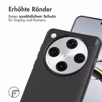 imoshion Brushed Back Cover Oppo Find X8 Pro - Schwarz