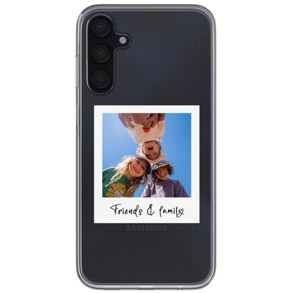 Personalisierte Hülle mit Polaroid Samsung Galaxy A52(s) (5G/4G) - Transparent