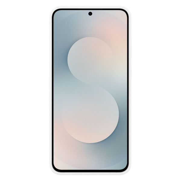 Samsung Original Silikon Cover Samsung Galaxy S25 FE - Weiß