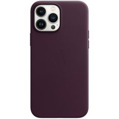 Apple Leder-Case MagSafe Apple iPhone 13 Pro Max - Dark Cherry
