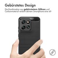 imoshion Brushed Back Cover Motorola Thinkphone 25 / Motorola Edge 50 Neo / Edge 60 Neo - Schwarz