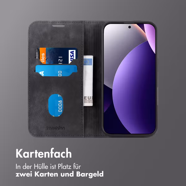 imoshion Slim Klapphülle Xiaomi Redmi Note 15 Pro (4G) - Schwarz