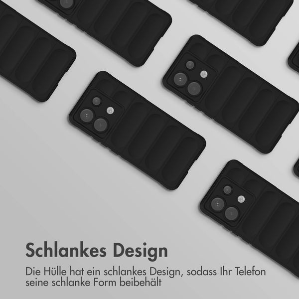 imoshion EasyGrip Back Cover für das Xiaomi Redmi Note 13 Pro (5G) - Schwarz