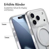Accezz Ring Stand Backcover mit MagSafe Apple iPhone 17 Pro - Transparent