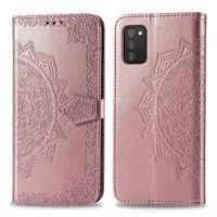 imoshion Mandala Klapphülle Samsung Galaxy A03s - Rose Gold