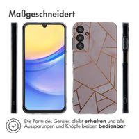 imoshion Design Hülle für das Samsung Galaxy A15 (5G/4G) - Pink Graphic