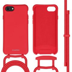 imoshion Color Backcover mit abtrennbarem Band für das iPhone SE (2022 / 2020) / 8 / 7 - Rot