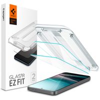 Spigen GLAStR Fit Displayschutzfolie 2er-Pack + Applicator Samsung Galaxy A36