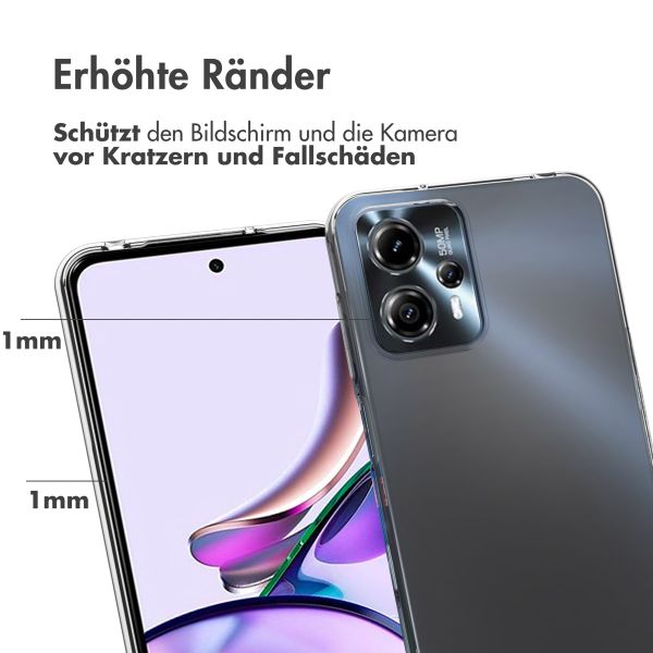 Accezz Clear TPU Backcover Motorola Moto G13 / G23 - Transparent