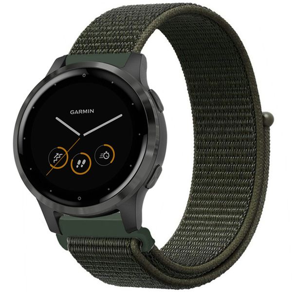 imoshion Nylon-Armband Garmin Vivoactive 4L - Grün