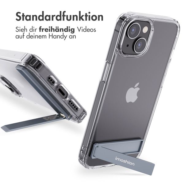 imoshion ﻿Back Cover mit Ständer für das iPhone 14 - Transparent