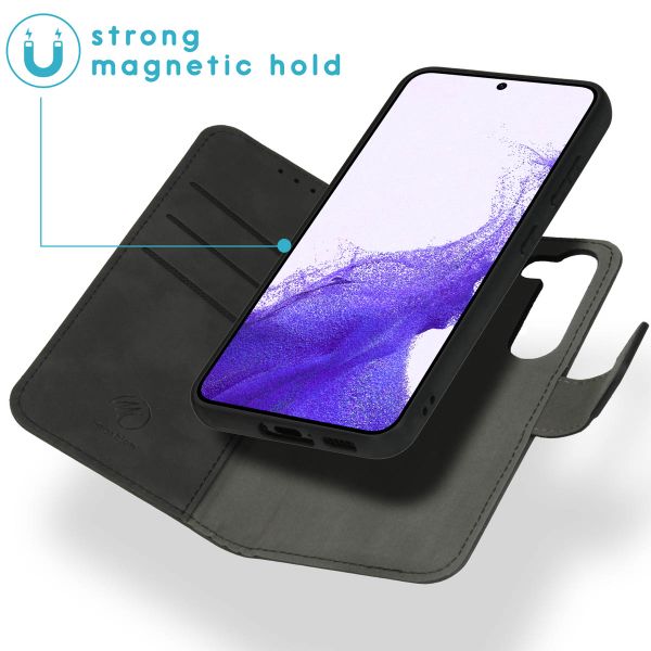 imoshion Entfernbare 2-1 Luxus Klapphülle Samsung Galaxy S23 - Schwarz