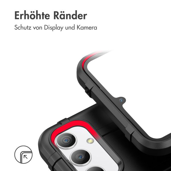 imoshion Rugged Shield Backcover Samsung Galaxy A34 (5G) - Schwarz