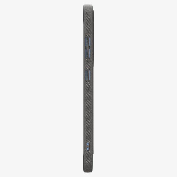 Spigen Rugged Armor Backcover MagSafe für das Samsung Galaxy S25 Plus - Marble Gray