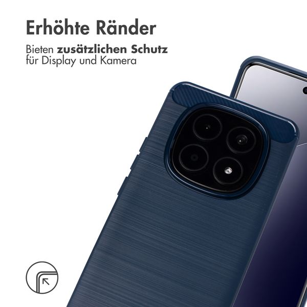 imoshion Brushed Back Cover Xiaomi Redmi Note 15 Pro (5G) - Dunkelblau
