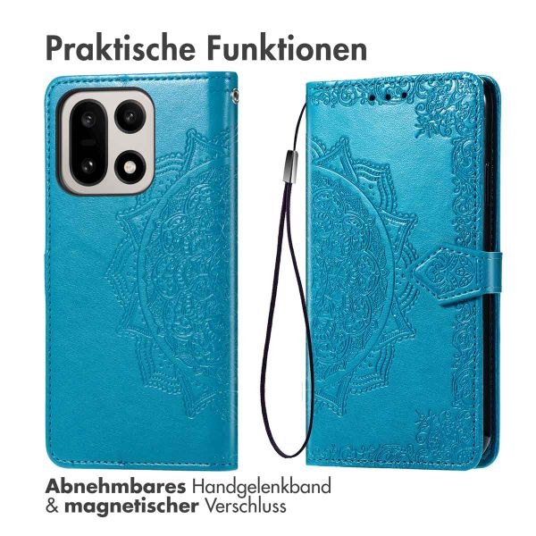 imoshion Mandala Klapphülle OnePlus 15 - Türkis