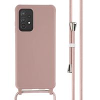 imoshion SilikonHülle mit Band Samsung Galaxy A52(s) (5G/4G) - Sand Pink
