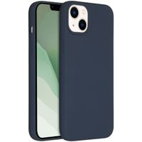 Accezz Liquid Silikoncase mit MagSafe für das iPhone 14 Plus - Dunkelblau