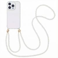 imoshion Backcover mit Handyketten Apple iPhone 16 Pro - Perlen