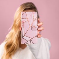 imoshion Design TPU Klapphülle Samsung Galaxy M31 - Pink Graphic