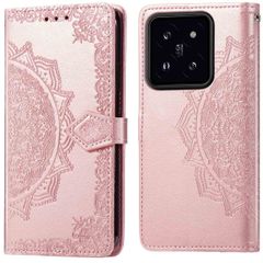 imoshion Mandala Klapphülle Xiaomi 14T - Rosé gold