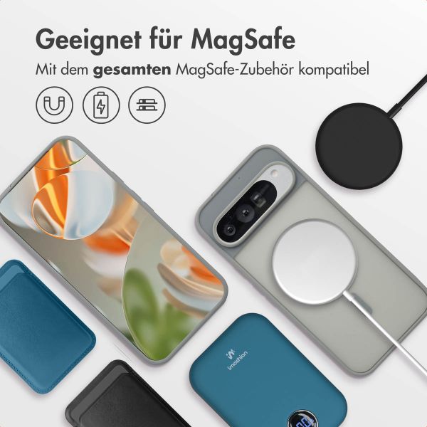 imoshion Color Guard Back Cover mit MagSafe für das Google Pixel 9 Pro XL - Grau