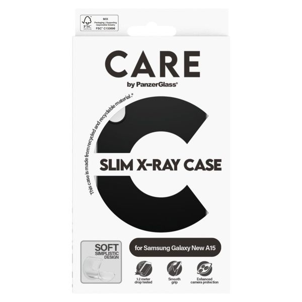 CARE by PanzerGlass Fashion Back Cover für das Samsung Galaxy A16 (5G) - Schwarz