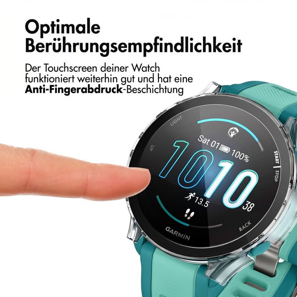 imoshion Full Cover Hard Case Garmin Forerunner 165 / 165 Music - Transparent