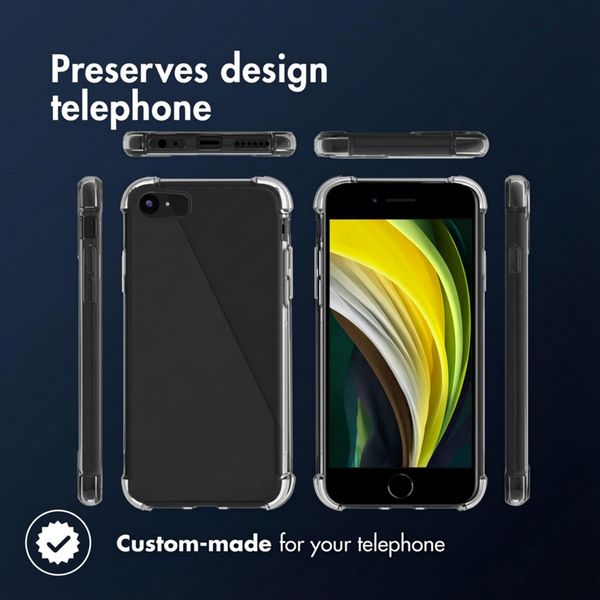 imoshion Shockproof Case Apple iPhone SE (2022 / 2020) / 8 / 7 - Transparent