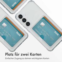 imoshion Soft Case Back Cover mit Kartenhalter Samsung Galaxy S25 FE - Transparent