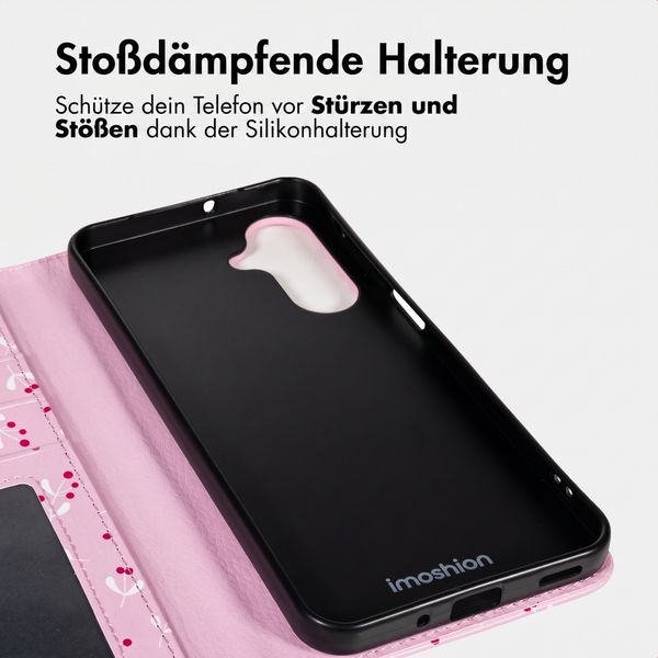imoshion Design Klapphülle Samsung Galaxy A36 - Blush Berries