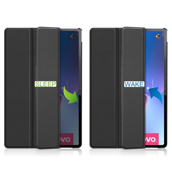 imoshion Trifold Klapphülle Lenovo Tab P12 Pro - Schwarz