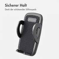 imoshion Handyhalterung für das Auto – Universell – Verstellbar - Lüftungsgitter - Schwarz
